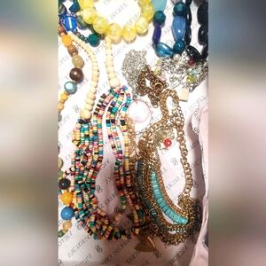 Colorful Beaded Necklaces a and bracelets